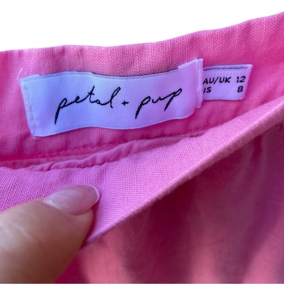 Petal and Pup Nordstrom Pippa Linen Blend Skirt I Size: 8 (US) - Picture 11 of 11